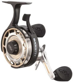 Daiwa Sales Store 33 13 Fishing BBCFFW2.5-RH Black Betty FreeFall Carbon Ice Reel