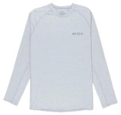 Aftco Adapt Phase Change Performance Shirt - Light Gray Heather - 2X-Large