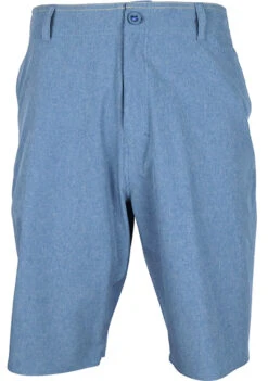 Aftco Cloudburst Fishing Shorts - 10in - Space Blue Heather - 36