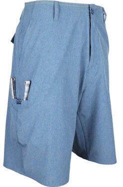 Aftco Cloudburst Fishing Shorts - 10in - Space Blue Heather - 36 -Daiwa Sales Store aftco cloudburst fishing shorts 10in space blue heather 36 99988.1651375325