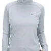 Aftco Womens Adapt Performance Hood - Light Gray Heather - Large