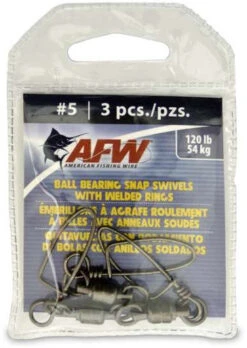 AFW FTBB120B-A Solid Brass Ball Bearing Snap Swivels