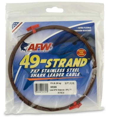 American Fishing Wire - 49-Strand Cable 1 American Fishing Wire - 49-Strand Cable