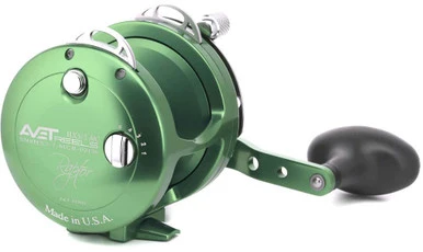Avet HX 5/2 MC Raptor Two-Speed Lever Drag Casting Reels Green 1 Avet HX 5/2 MC Raptor Two-Speed Lever Drag Casting Reels Green