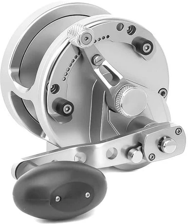 Avet HXJ 5/2 Two-Speed Lever Drag Casting Reel Silver 1 Avet HXJ 5/2 Two-Speed Lever Drag Casting Reel Silver