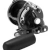 Avet HXW Raptor 3-Speed Lever Drag Casting Reel - Black