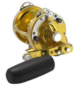 Avet HXW Raptor 3-Speed Lever Drag Casting Reel - Gold