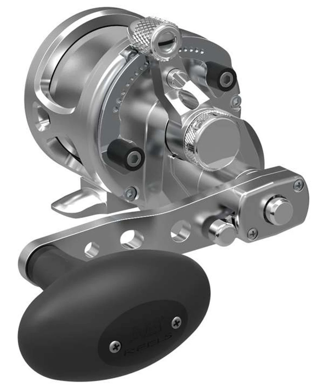 Avet SXJ G2 6/4 2- Speed Reel - Left Hand Silver 1 Avet SXJ G2 6/4 2- Speed Reel - Left Hand Silver