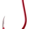 BKK Red Octopus Beak Hook - #2 - 7 Pack