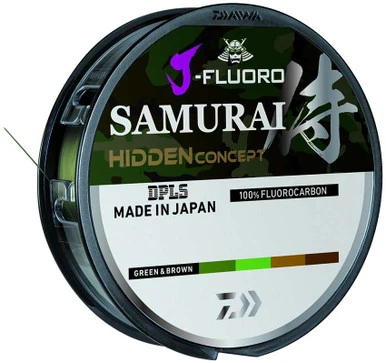 Daiwa J-Fluoro Samurai Hidden Concept Fluorocarbon Line 1 Daiwa J-Fluoro Samurai Hidden Concept Fluorocarbon Line