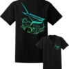 David Dunleavy DDM6098 Mahi Mahi Deco Tee - Black