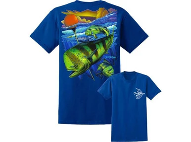 David Dunleavy DDM8041 Mahi Pot Life Short Sleeve T-Shirt 1 David Dunleavy DDM8041 Mahi Pot Life Short Sleeve T-Shirt
