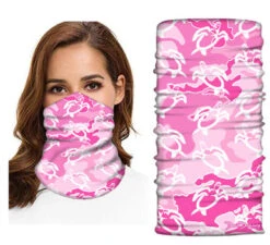David Dunleavy Face Guard - Turtle Camo Pink