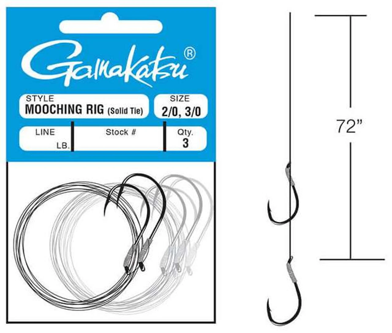 Gamakatsu Slip Tie Mooching Rigs 2 Gamakatsu Slip Tie Mooching Rigs - Image 2