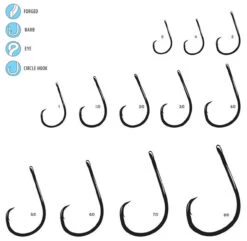Gamakatsu Straight Eye Inline Octopus Circle Hooks - 4 - 10 Pack -Daiwa Sales Store gamakatsu straight eye inline octopus circle hooks 4 10 pack 05064.1651368418