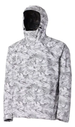 Grundens Charter Gore Tex Paclite Jacket - Glacier Camo - M