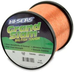 Hi-Seas Grand Slam Mono 1 Lb. Spool Pink