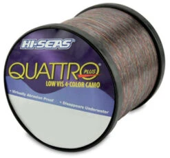 Hi-Seas Quattro Plus Low-Vis Camo Line 1 Lb. Spool