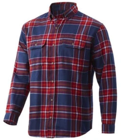 Huk Maverick Fishing Flannel Shirts