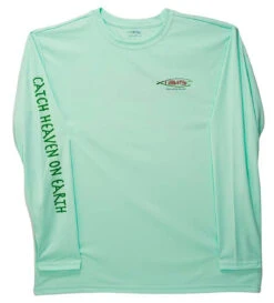 IBig Seagrass Redfish Performance Long Sleeve Shirt - Seafoam - 2X-Large -Daiwa Sales Store ibig seagrass redfish performance long sleeve shirt seafoam 2xl 97351.1651443633