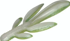 Jackall Darts Hog - 3.5in - Pearl White Clear Chartreuse