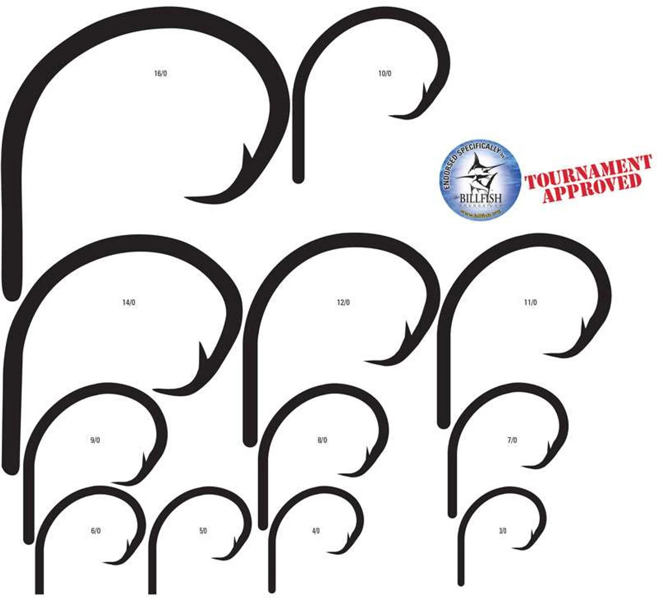 Mustad 39950NP-BN Demon Perfect Circle Hooks 2 Mustad 39950NP-BN Demon Perfect Circle Hooks - Image 2