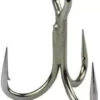 Mustad Jaw Lok Inline 4X Strong Treble Hooks