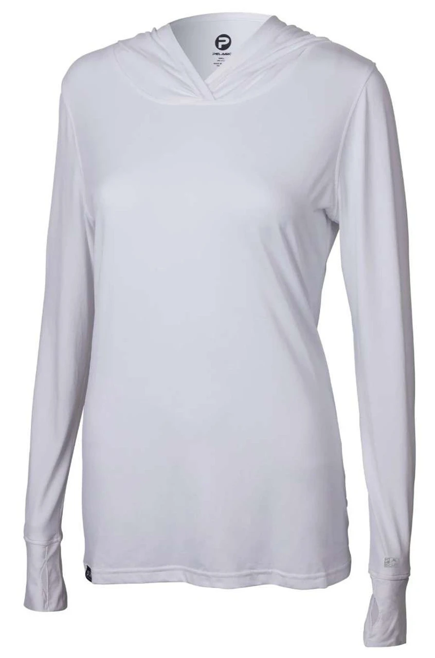 Pelagic Aquatek Womens Solid Hooded Fishing Shirt 4 Pelagic Aquatek Womens Solid Hooded Fishing Shirt - Image 4