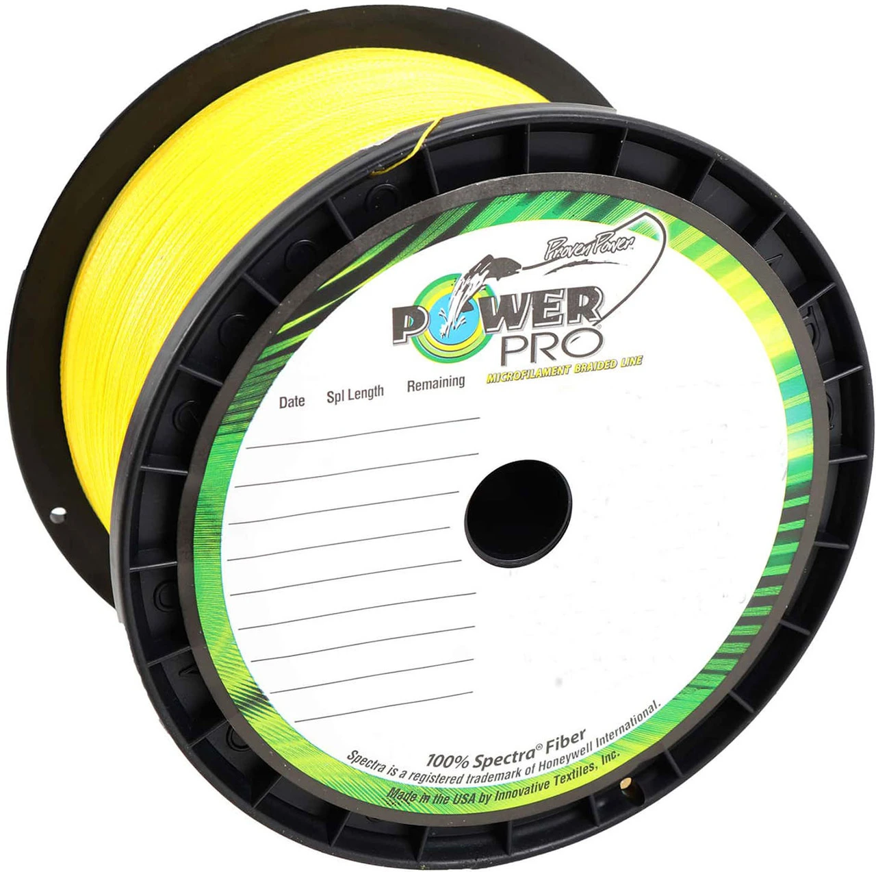 Power Pro 100lb 1500yds Braided Spectra Fishing Line Hi-Vis Yellow 1 Power Pro 100lb 1500yds Braided Spectra Fishing Line Hi-Vis Yellow