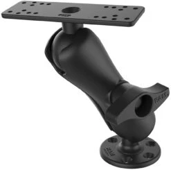 RAM MOUNTS RAM Marine Electronics Mount - D Size 2.25 In.