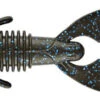 Reins Ax Craw Lure 3.5in - Black Blue Flake