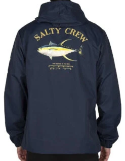 Salty Crew Ahi Mount Snap Jacket - Navy - X-Large -Daiwa Sales Store salty crew ahi mount snap jacket navy xl 30900.1651421716