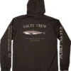 Salty Crew Bruce Snap Jacket - Black - X-Large