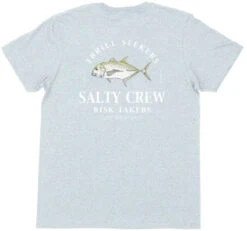 Salty Crew GT Short Sleeve T-Shirt - Light Blue Heather - X-Large