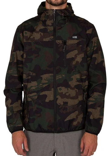 Salty Crew Headwind Packable Jacket - Camo - Small 1 Salty Crew Headwind Packable Jacket - Camo - Small