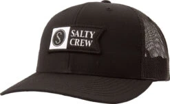 Salty Crew Pinnacle Retro Trucker Hat - Black/White