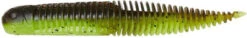 Savage Gear Ned Dragontail Slug - 3in - Green Pumpkin Chartreuse