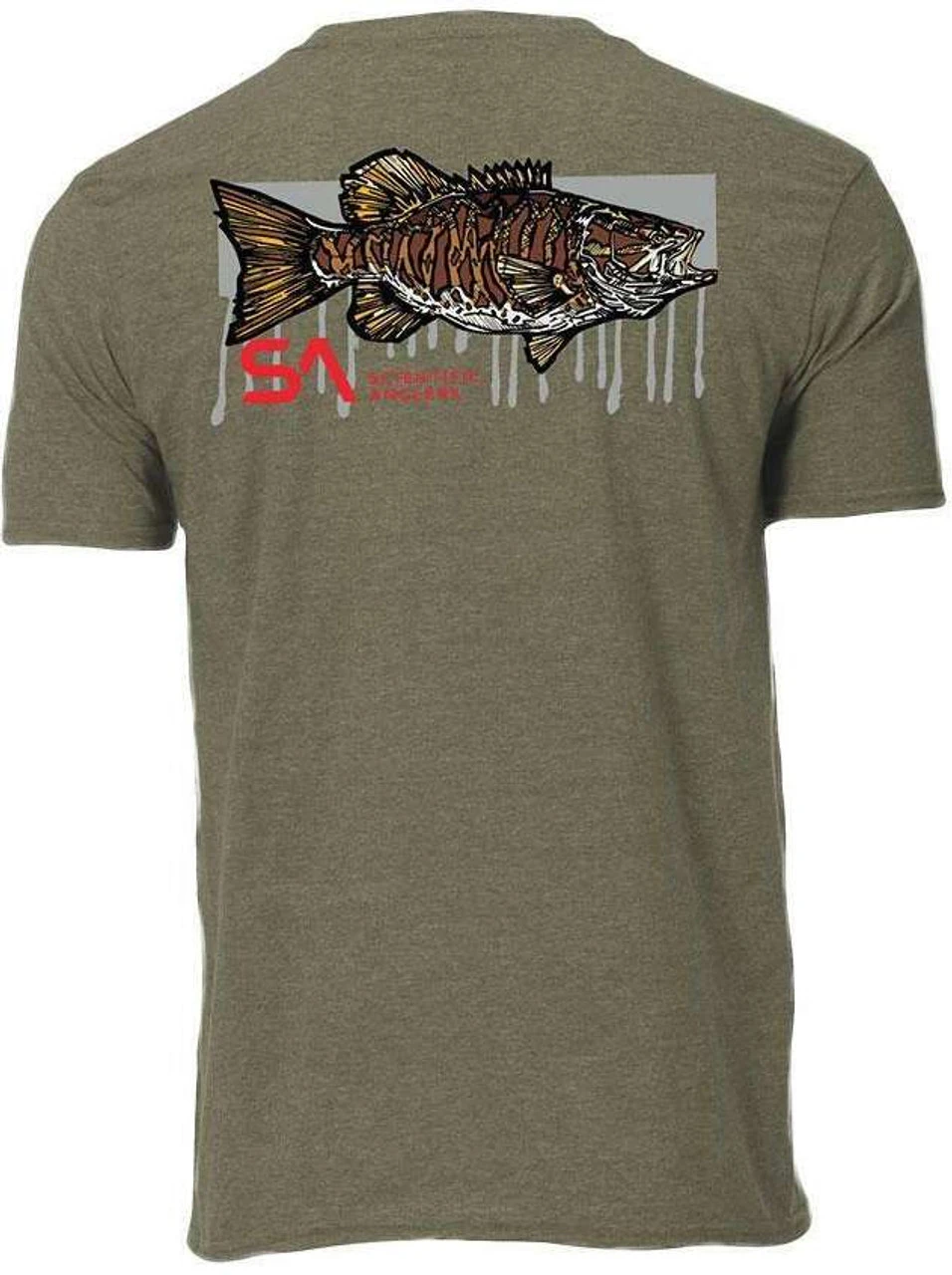 Scientific Anglers Stockton Smallmouth Bass T-Shirt 1 Scientific Anglers Stockton Smallmouth Bass T-Shirt
