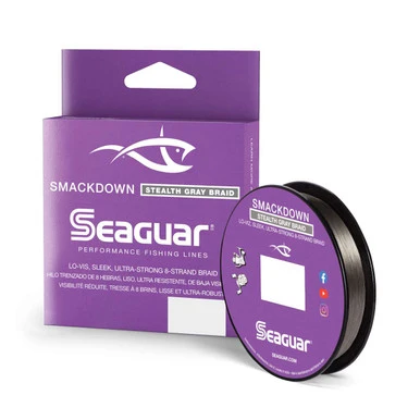 Seaguar Smackdown Braided Line - Stealth Gray 1 Seaguar Smackdown Braided Line - Stealth Gray