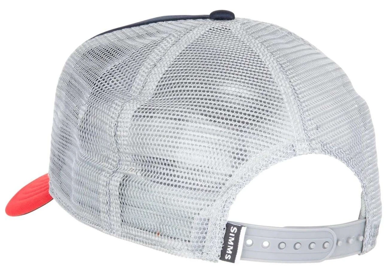 Simms Throwback Trucker - Navy 2 Simms Throwback Trucker - Navy - Image 2