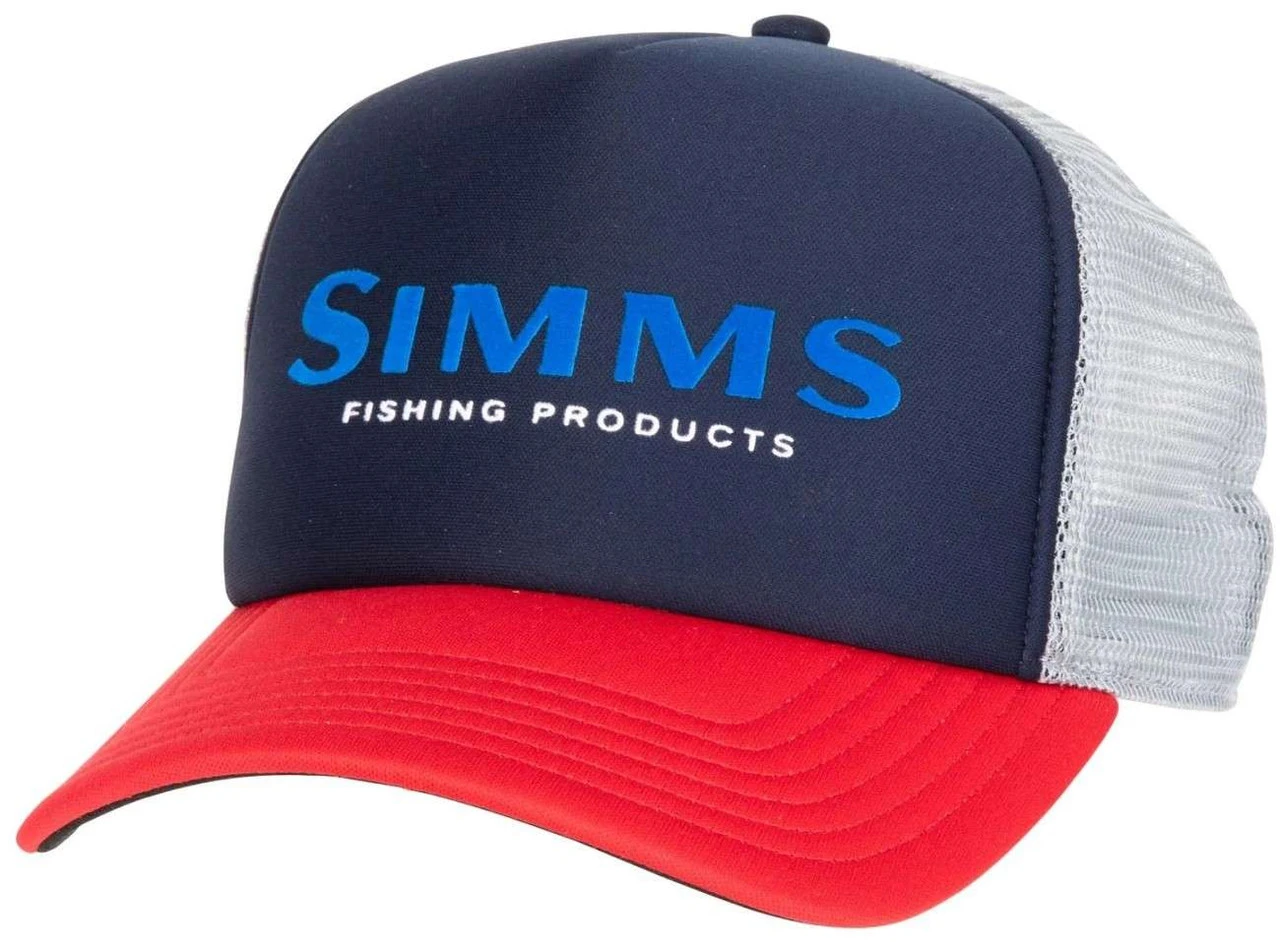Simms Throwback Trucker - Navy 1 Simms Throwback Trucker - Navy