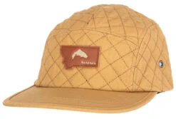 Simms Big Sky Waxed Canvas Cap - Dark Bronze