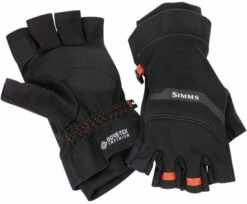 Simms Gore-Tex Infinium 1/2 Finger Glove - Black