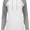 Simms Womens Solarflex Hoody - White Cinder - X-Small