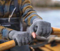 Simms Wool Half Finger Mitt - Steel 5 Simms Wool Half Finger Mitt - Steel -Daiwa Sales Store simms wool half finger mitt steel 32027.1651422259