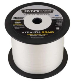Spiderwire Stealth Translucent Braid 1500yd Spools
