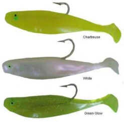 Sportfish Products SFP-RRS10 Rigged Replacement Shads Chartreuse
