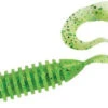 SPRO WaveTail Grub - Lime Sparkle