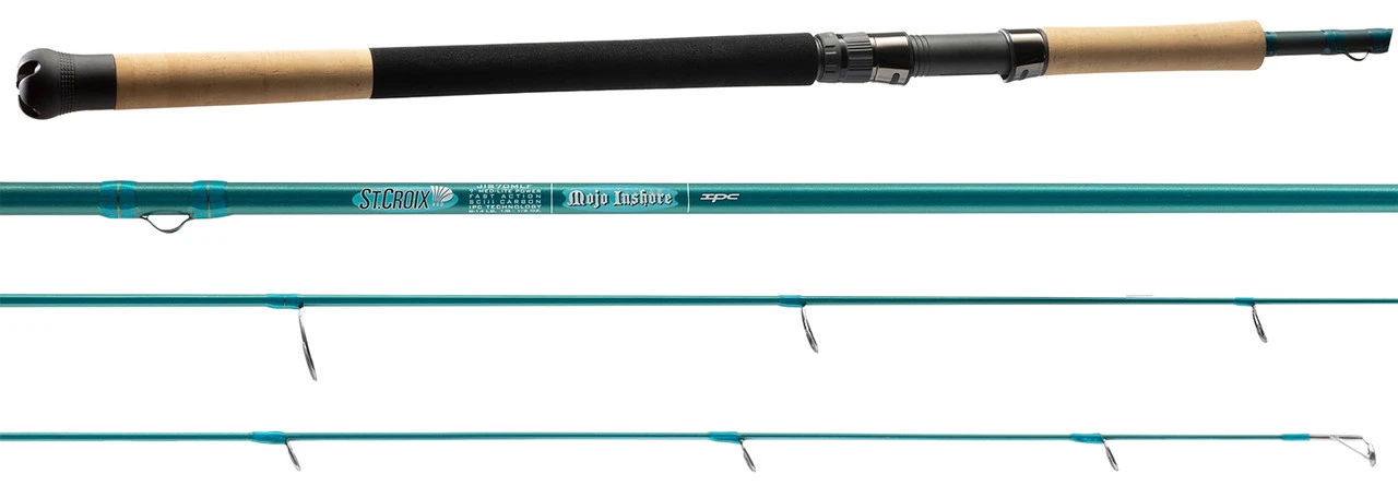 St. Croix JIS76MHF Mojo Inshore Spinning Rod 1 St. Croix JIS76MHF Mojo Inshore Spinning Rod