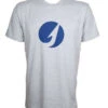 TackleDirect Blue Hook Logo SS T-Shirt - Heather Gray - Size XX-Large